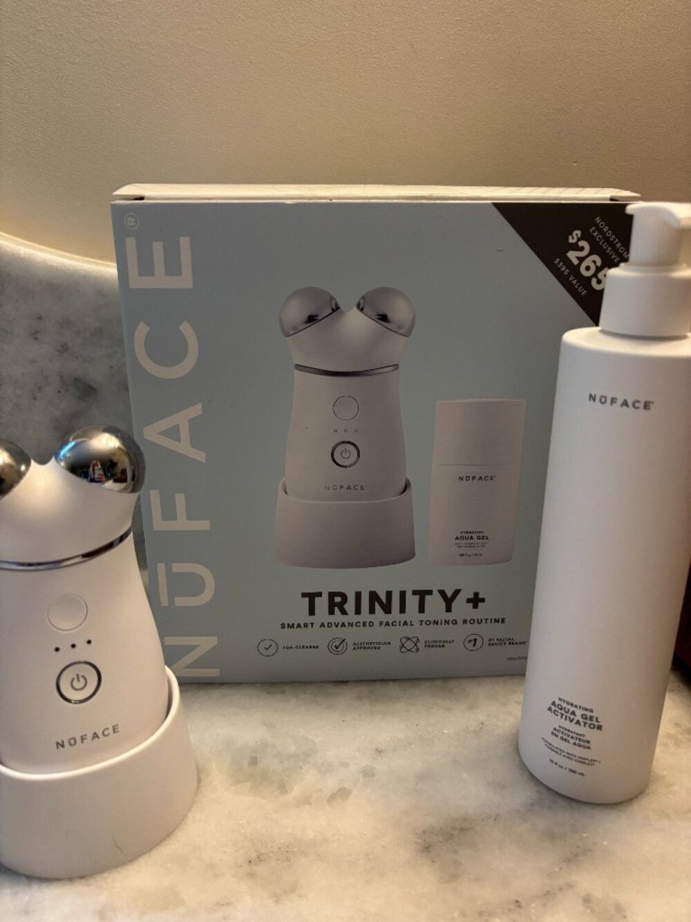 NuFaceTrinity with gel